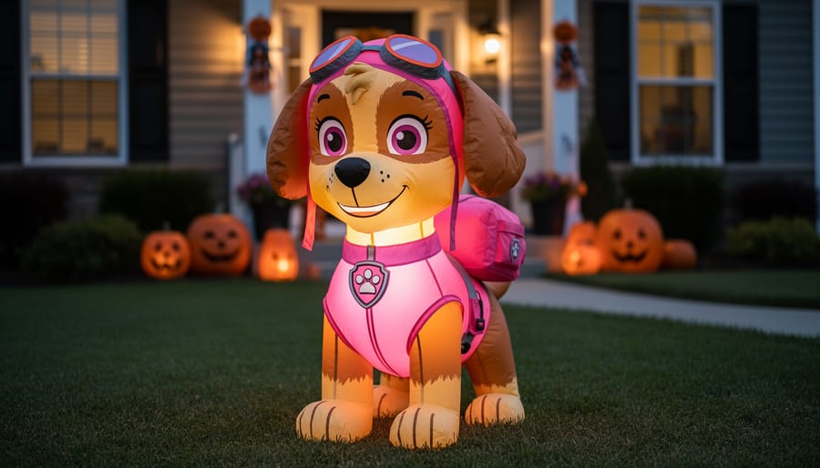 Skye 3.5-foot airblown PAW Patrol Halloween inflatable outdoors